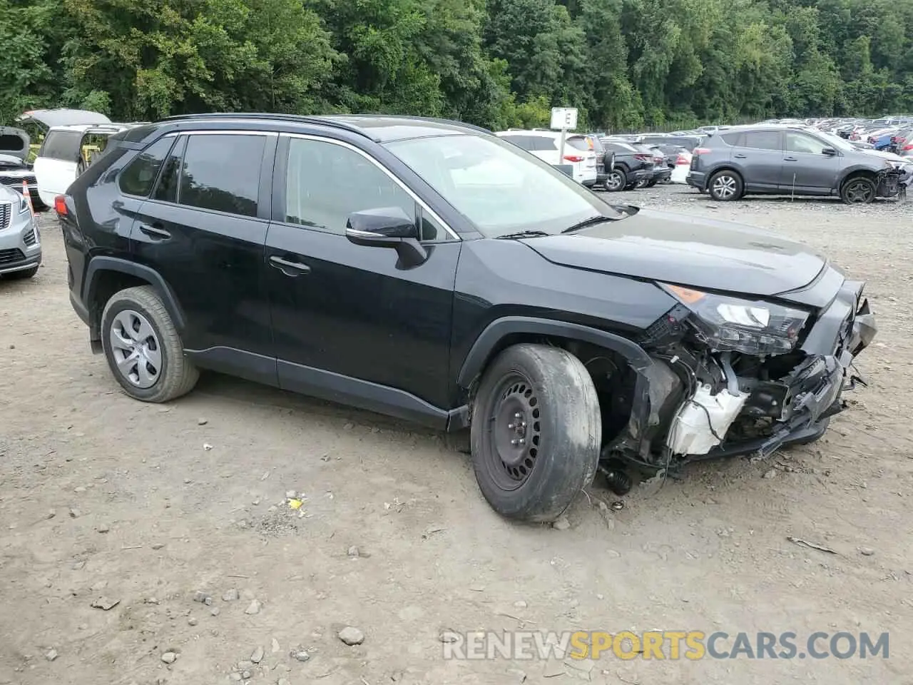 4 Photograph of a damaged car JTMG1RFV3LD059513 TOYOTA RAV4 2020