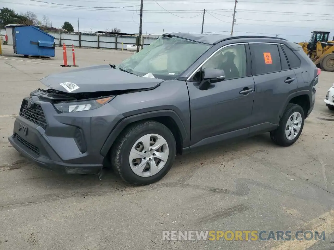 1 Photograph of a damaged car JTMG1RFV5LD062509 TOYOTA RAV4 2020