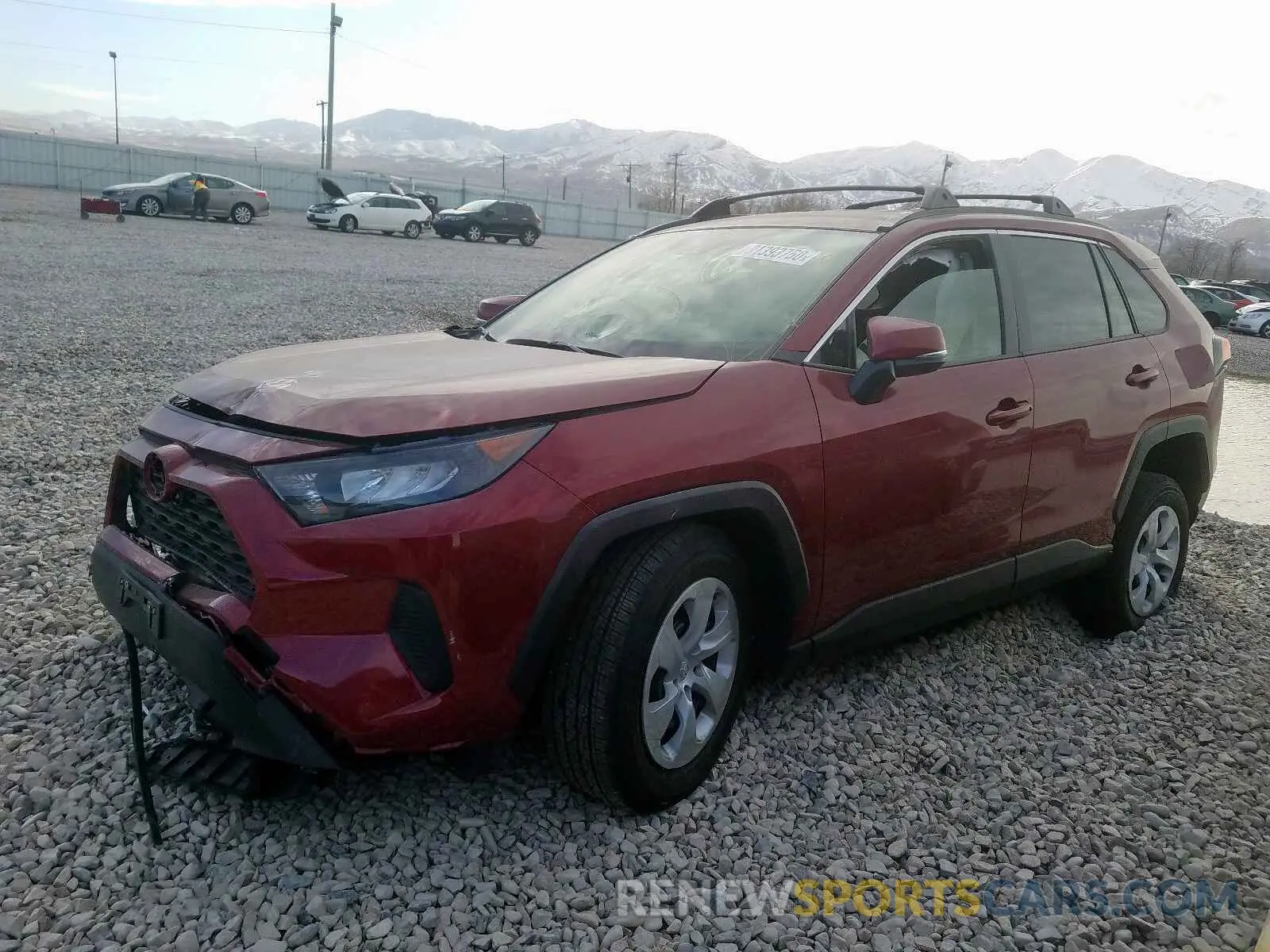 2 Photograph of a damaged car JTMG1RFV6LD049400 TOYOTA RAV4 2020