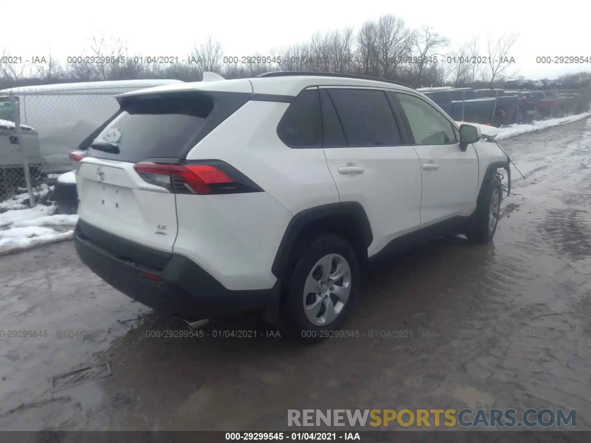 4 Photograph of a damaged car JTMG1RFV6LD057657 TOYOTA RAV4 2020