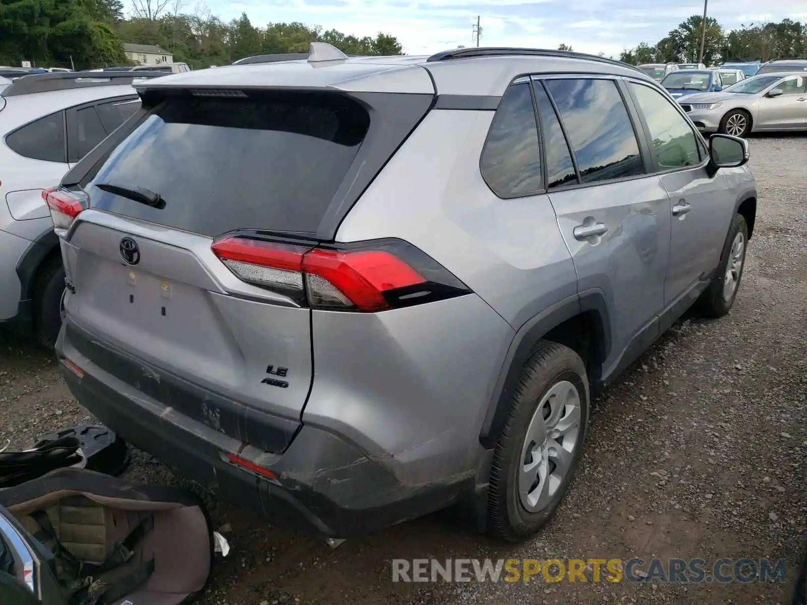 4 Photograph of a damaged car JTMG1RFV7LD063001 TOYOTA RAV4 2020