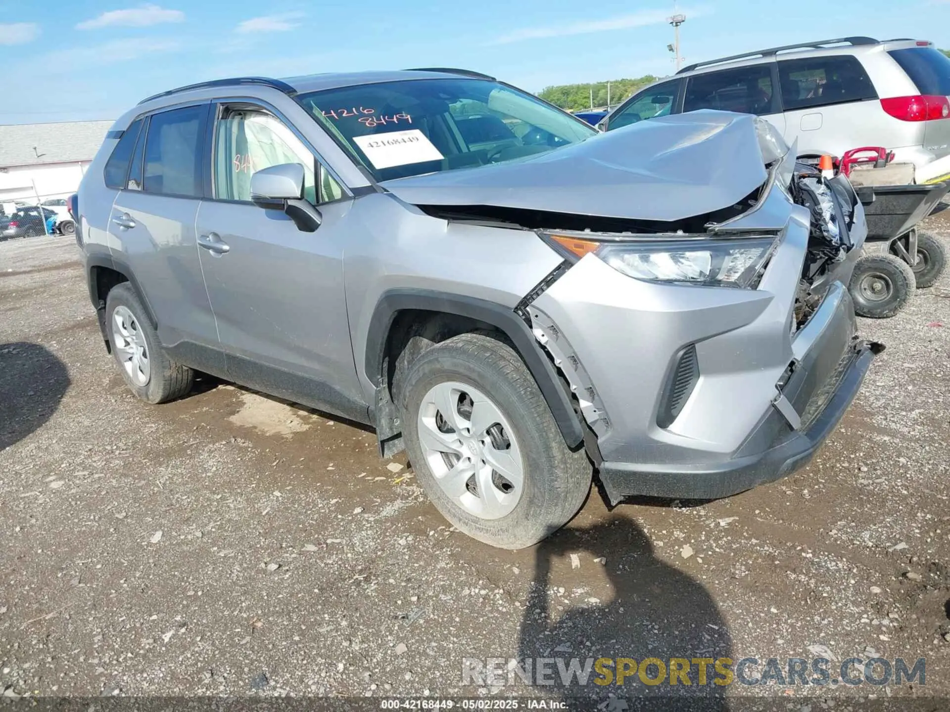 1 Photograph of a damaged car JTMG1RFV8LD062309 TOYOTA RAV4 2020