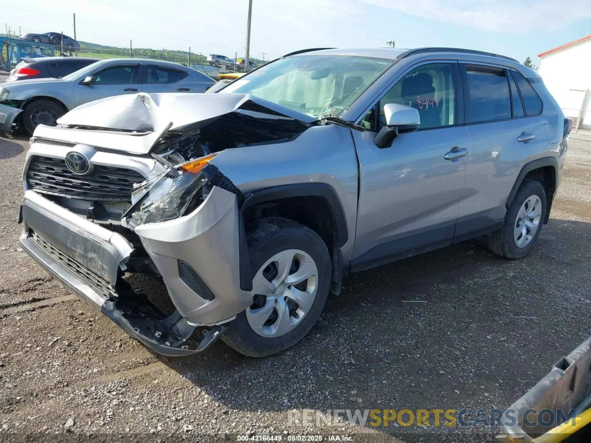 2 Photograph of a damaged car JTMG1RFV8LD062309 TOYOTA RAV4 2020
