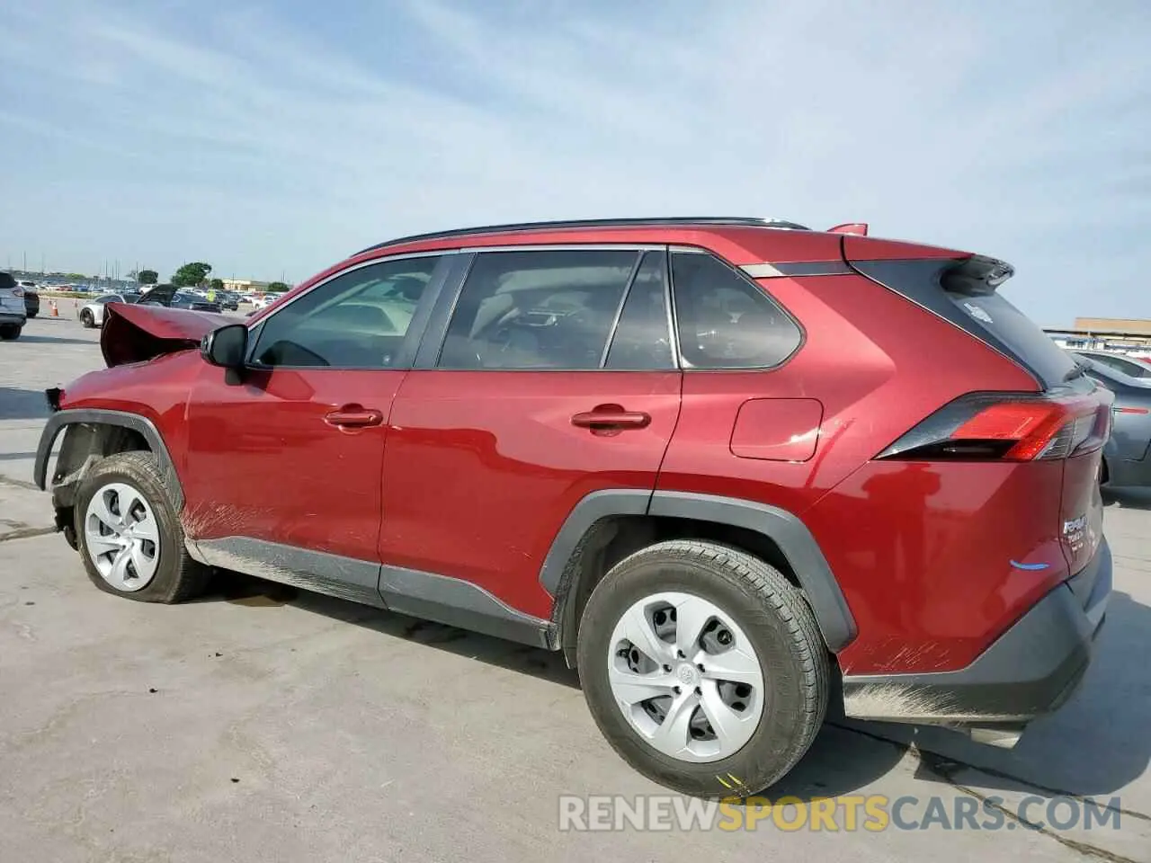 2 Photograph of a damaged car JTMH1RFV0LD043502 TOYOTA RAV4 2020