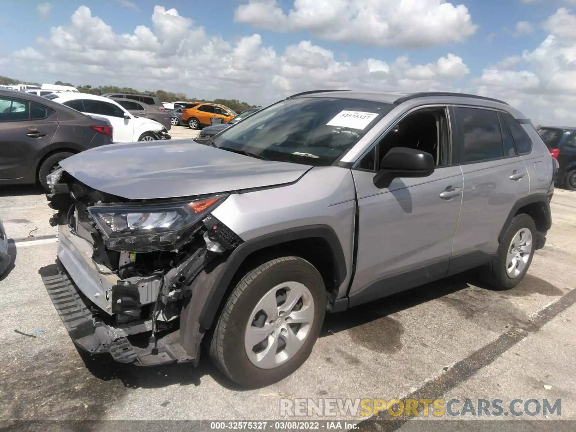 2 Photograph of a damaged car JTMH1RFV0LD046206 TOYOTA RAV4 2020