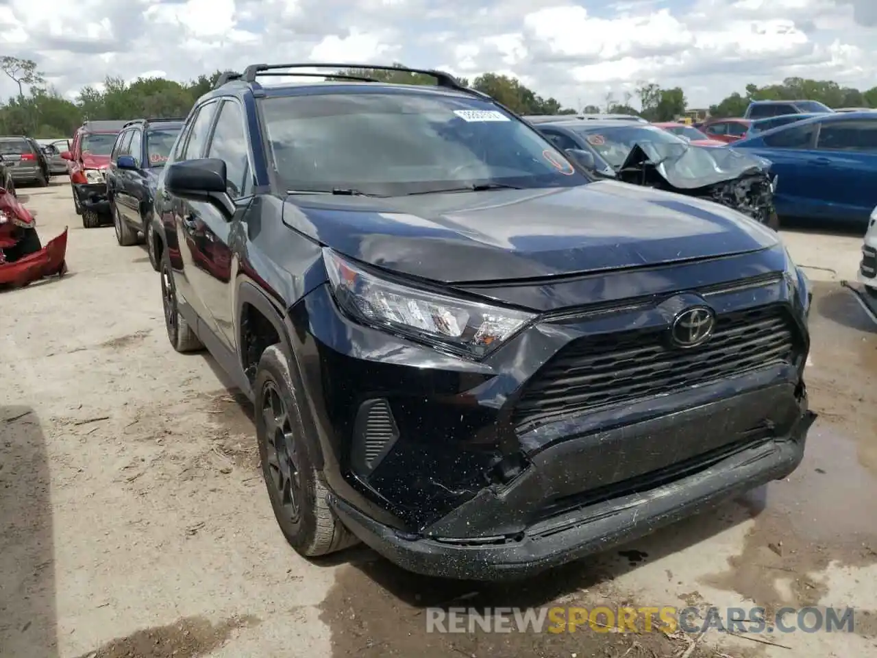 1 Photograph of a damaged car JTMH1RFV0LD059926 TOYOTA RAV4 2020