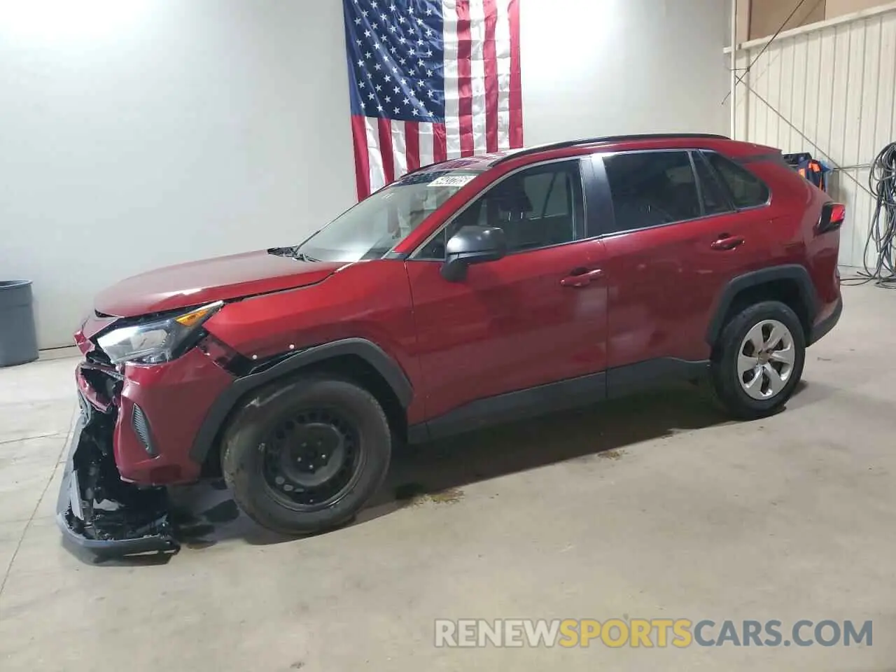 1 Photograph of a damaged car JTMH1RFV3LD052811 TOYOTA RAV4 2020