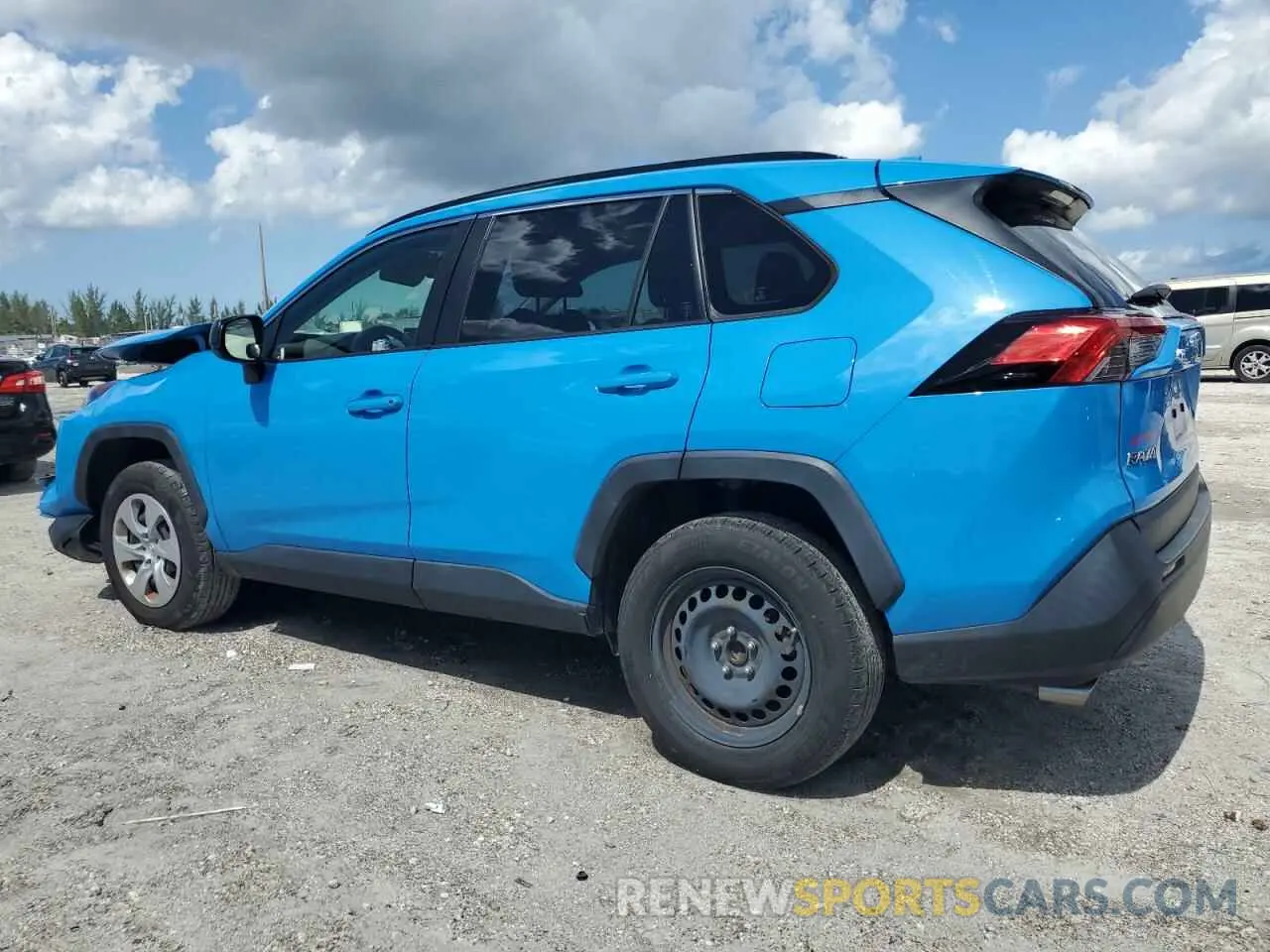 2 Photograph of a damaged car JTMH1RFV4LD057449 TOYOTA RAV4 2020
