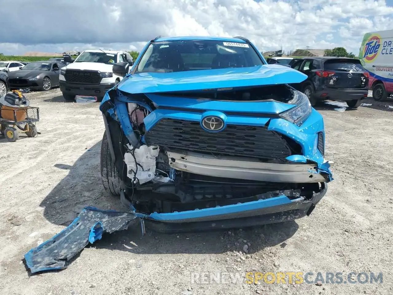 5 Photograph of a damaged car JTMH1RFV4LD057449 TOYOTA RAV4 2020