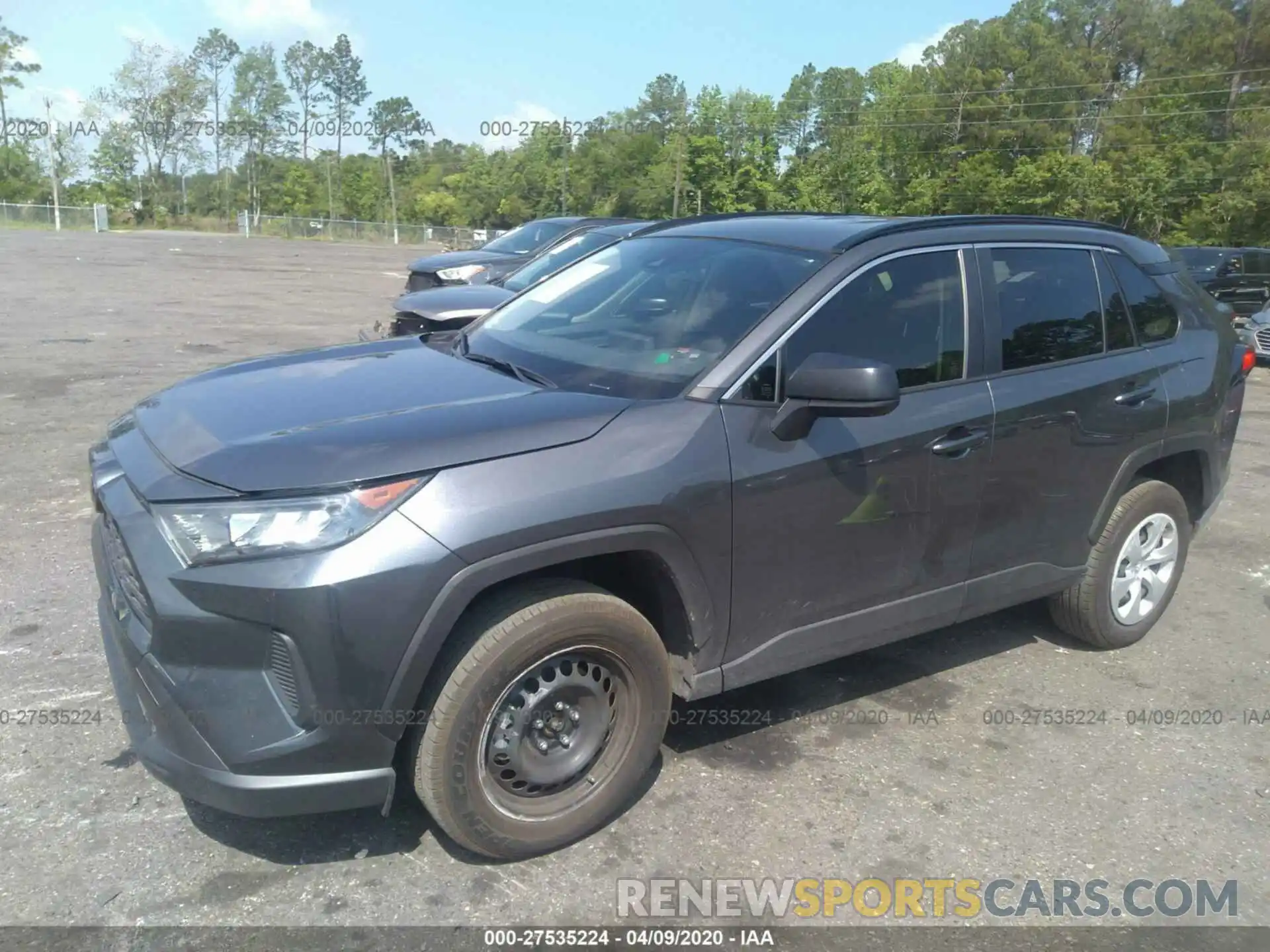 2 Photograph of a damaged car JTMH1RFV5LD046640 TOYOTA RAV4 2020