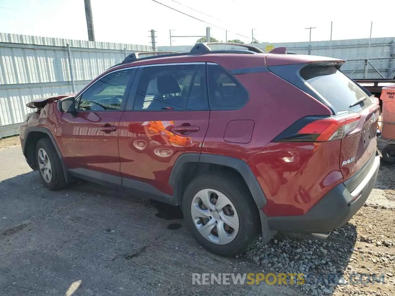 2 Photograph of a damaged car JTMH1RFV5LD060862 TOYOTA RAV4 2020
