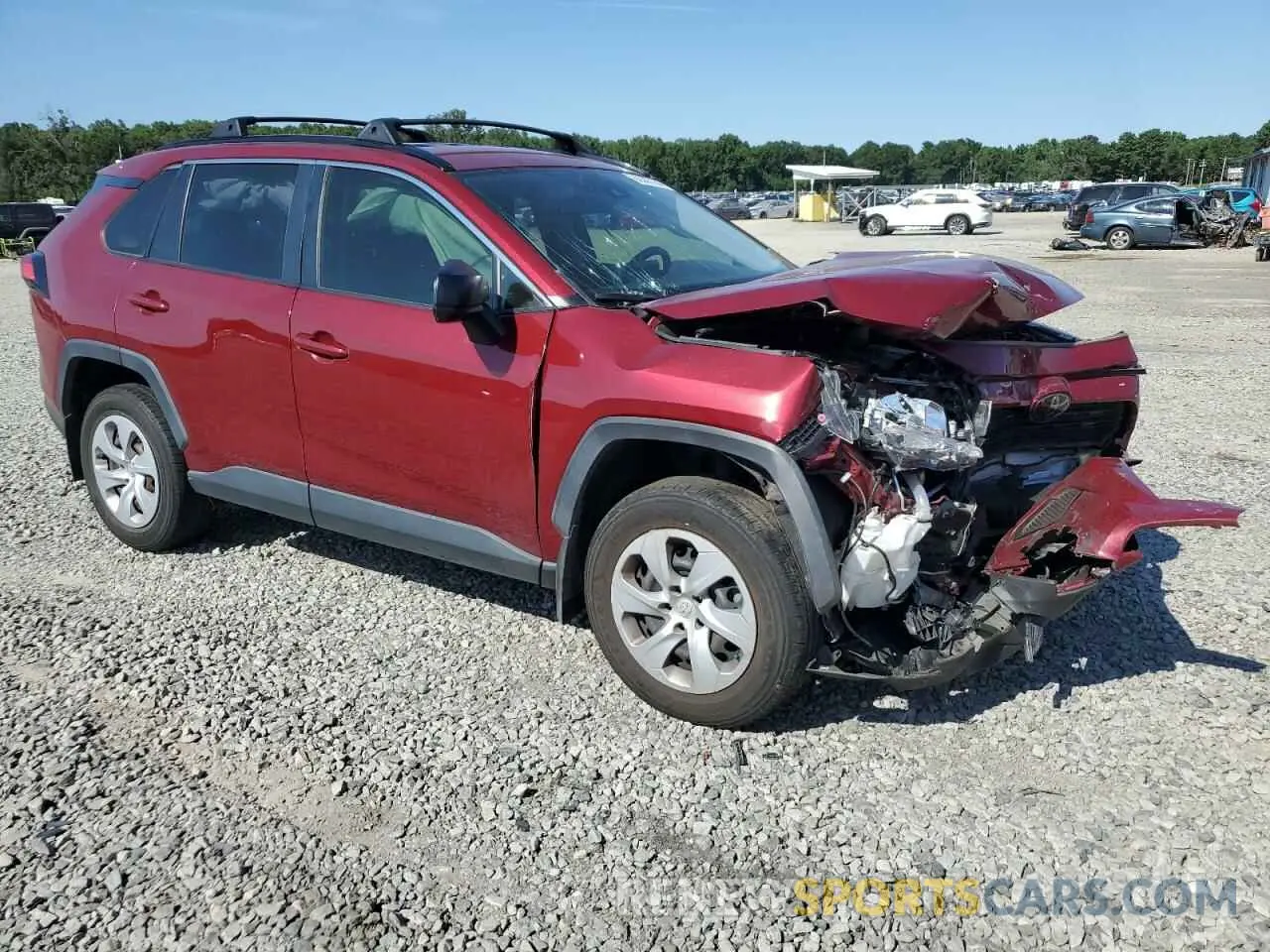 4 Photograph of a damaged car JTMH1RFV5LD060862 TOYOTA RAV4 2020