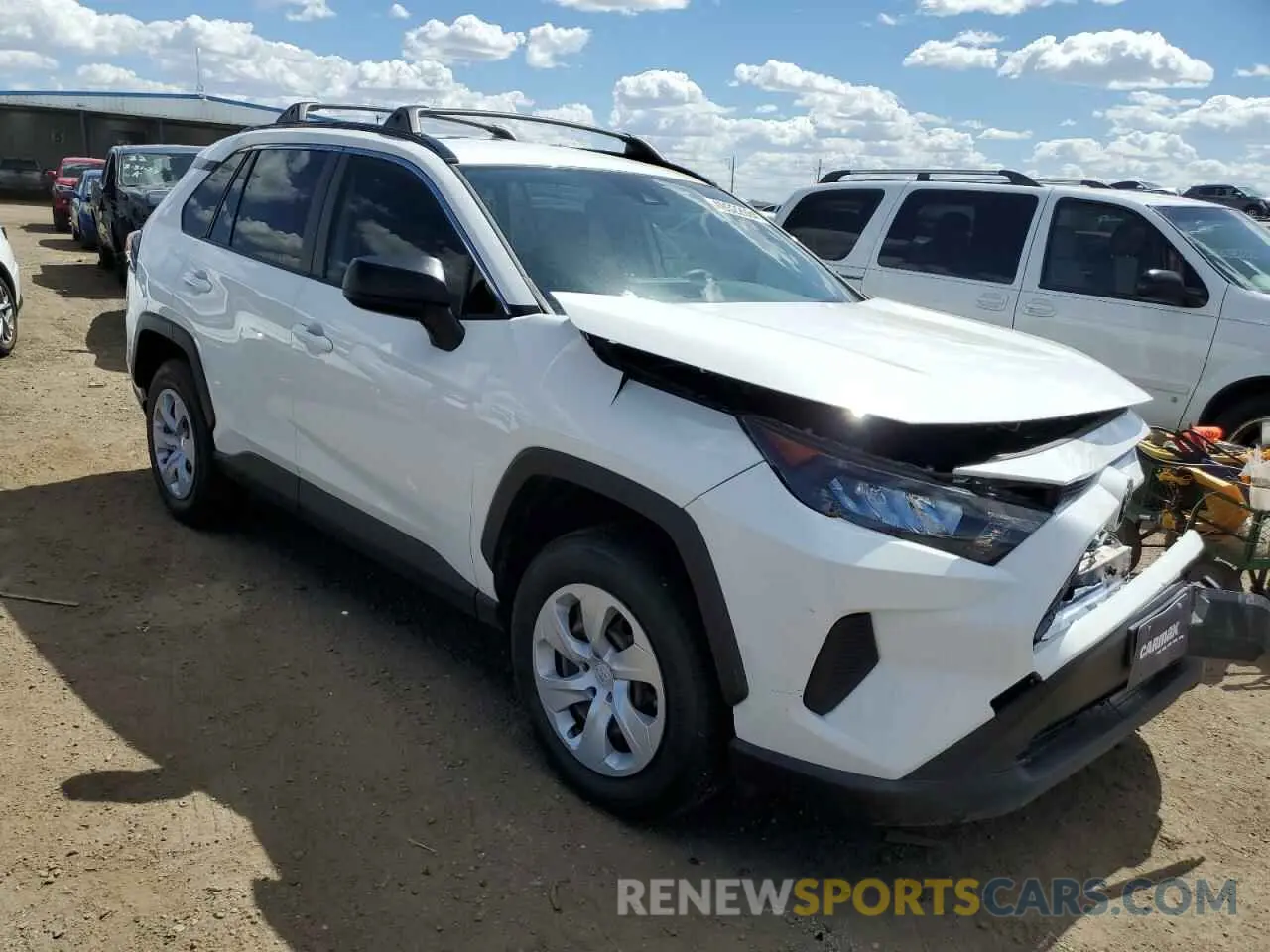 4 Photograph of a damaged car JTMH1RFV7LD050284 TOYOTA RAV4 2020