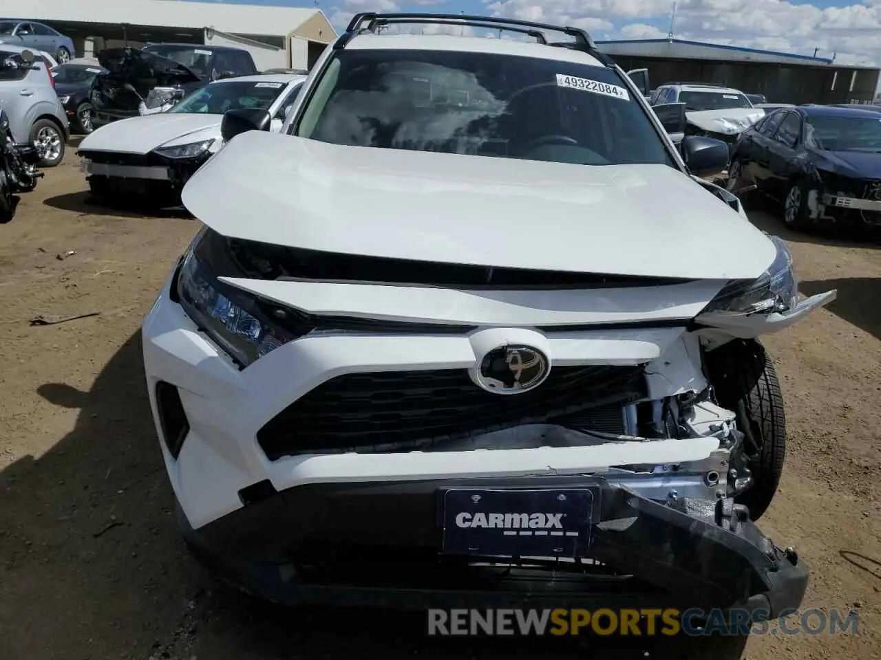 5 Photograph of a damaged car JTMH1RFV7LD050284 TOYOTA RAV4 2020
