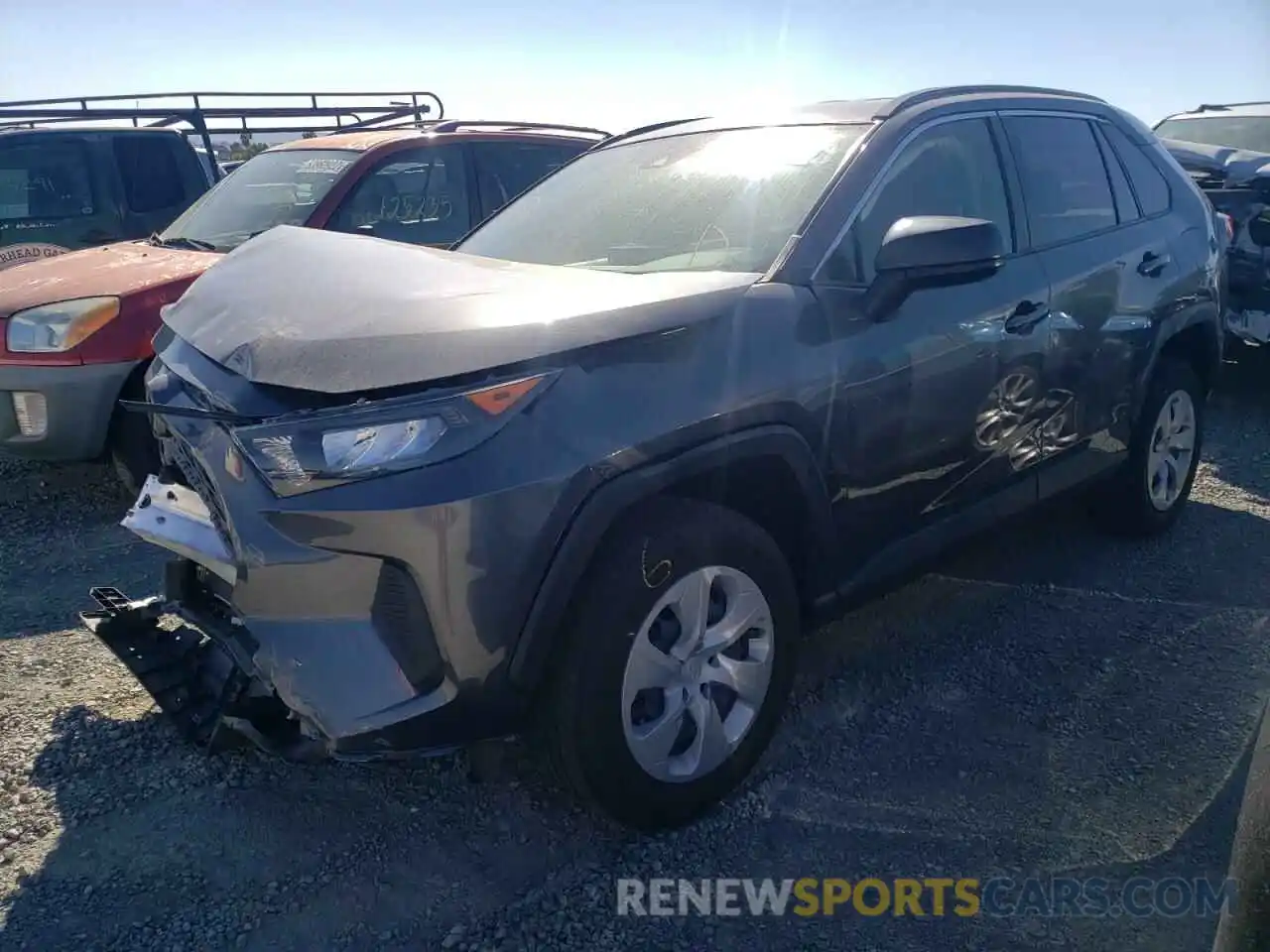 2 Photograph of a damaged car JTMH1RFV9LD050142 TOYOTA RAV4 2020