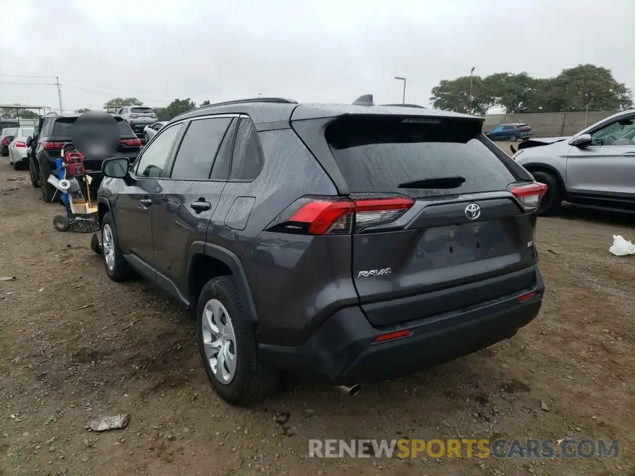 3 Photograph of a damaged car JTMH1RFV9LD050142 TOYOTA RAV4 2020