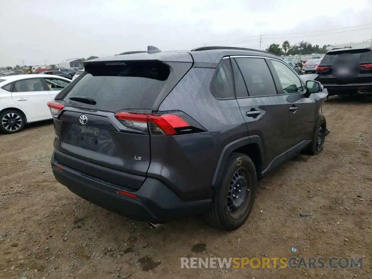 4 Photograph of a damaged car JTMH1RFV9LD050142 TOYOTA RAV4 2020