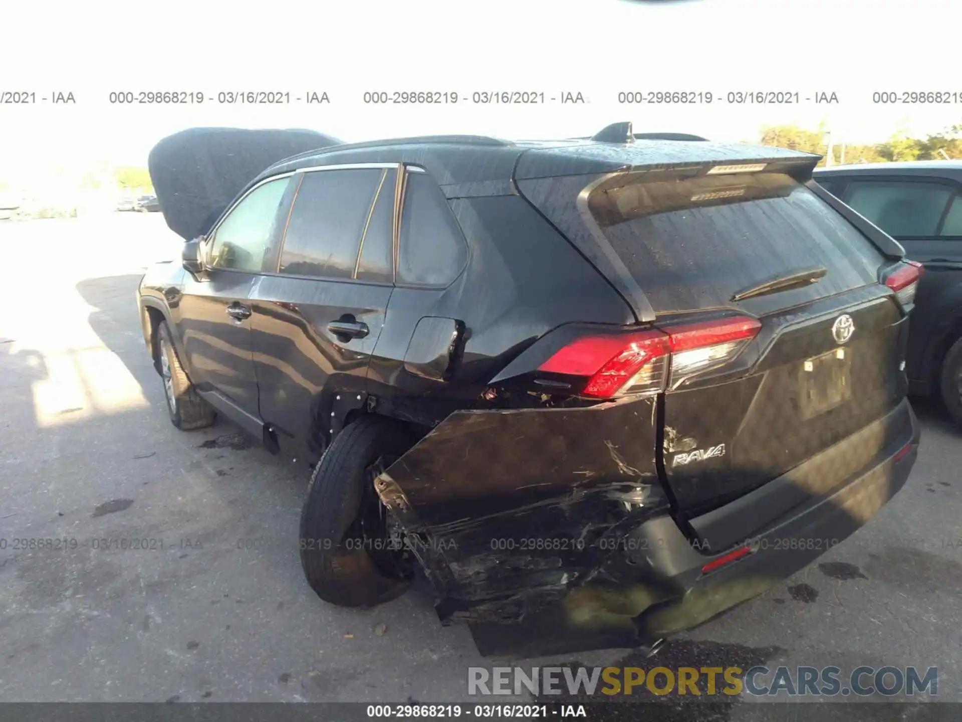 3 Photograph of a damaged car JTMH1RFV9LD051758 TOYOTA RAV4 2020