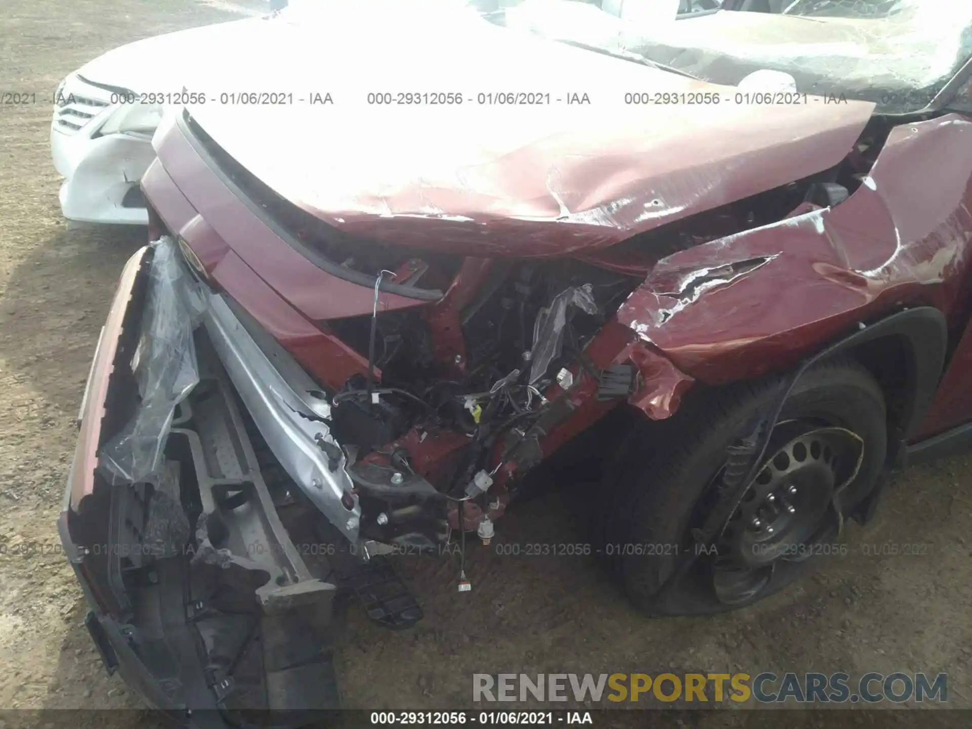 6 Photograph of a damaged car JTMK1RFV1LD061125 TOYOTA RAV4 2020