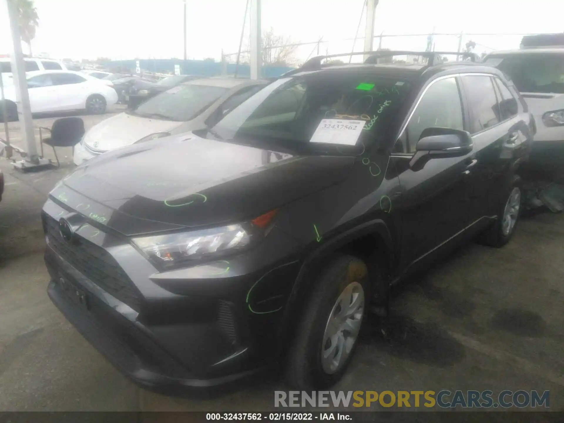 2 Photograph of a damaged car JTMK1RFV2LD060565 TOYOTA RAV4 2020