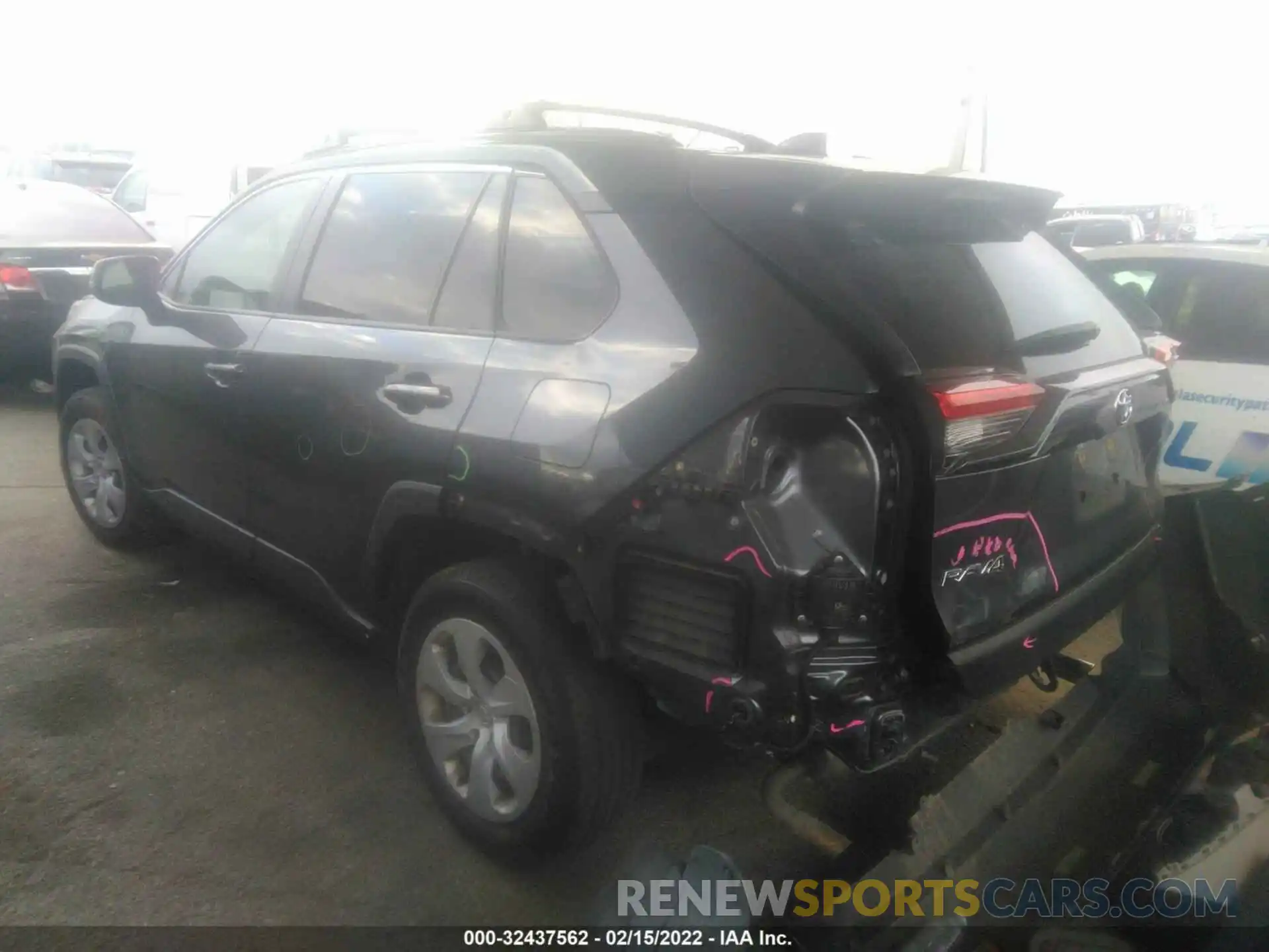 3 Photograph of a damaged car JTMK1RFV2LD060565 TOYOTA RAV4 2020