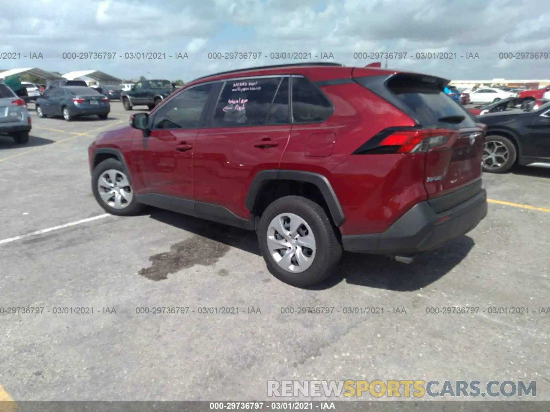 3 Photograph of a damaged car JTMK1RFV4LD056064 TOYOTA RAV4 2020