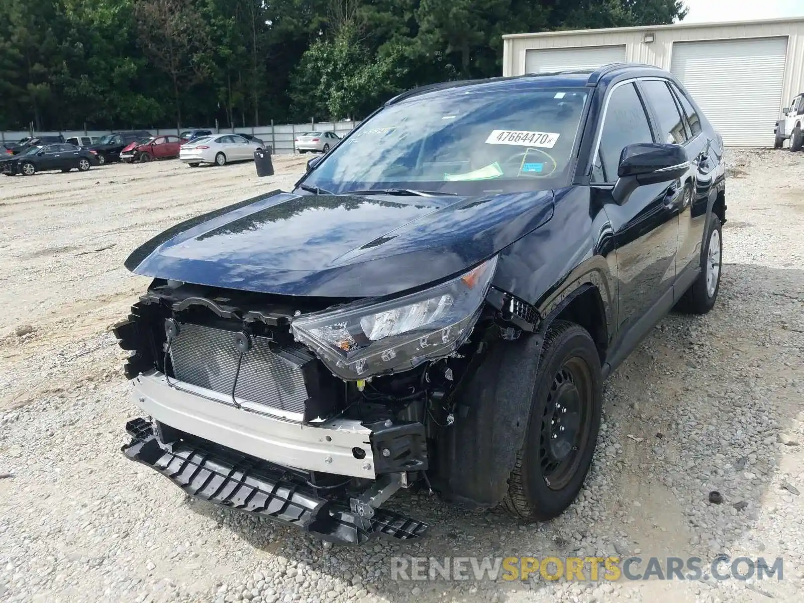 2 Photograph of a damaged car JTMK1RFV7LD046824 TOYOTA RAV4 2020