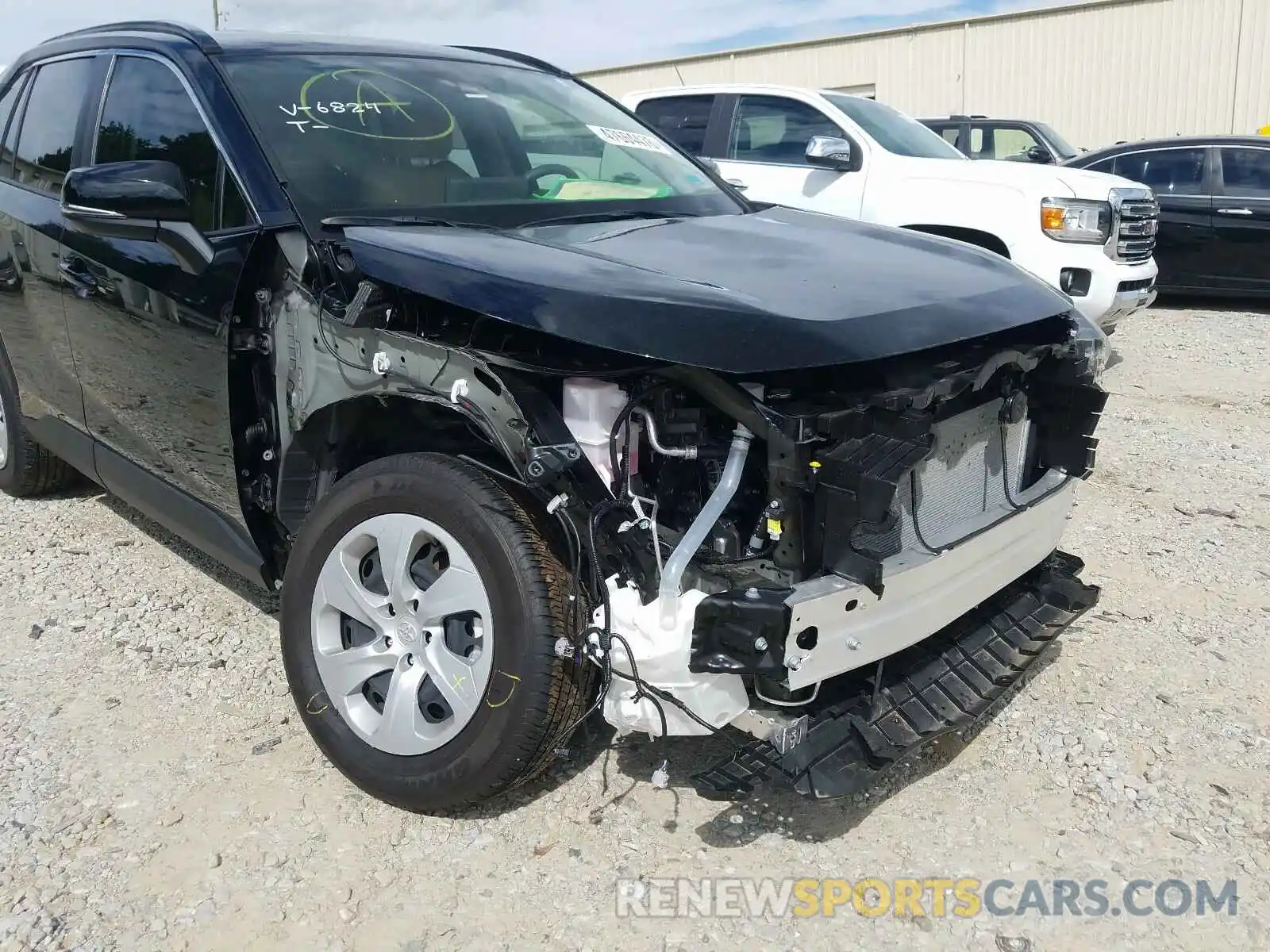 9 Photograph of a damaged car JTMK1RFV7LD046824 TOYOTA RAV4 2020