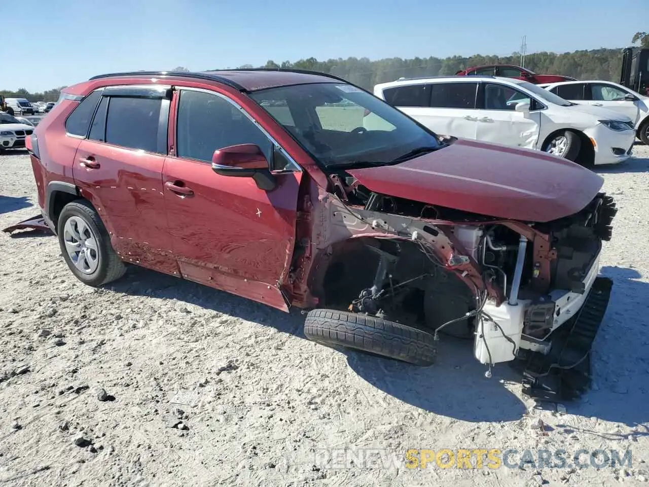 4 Photograph of a damaged car JTMK1RFV9LD060644 TOYOTA RAV4 2020