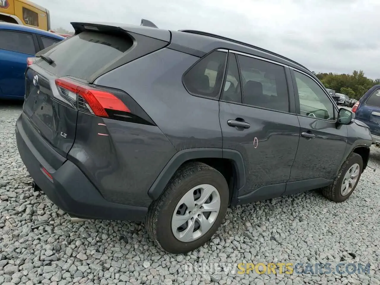 3 Photograph of a damaged car JTMK1RFVXLD052746 TOYOTA RAV4 2020