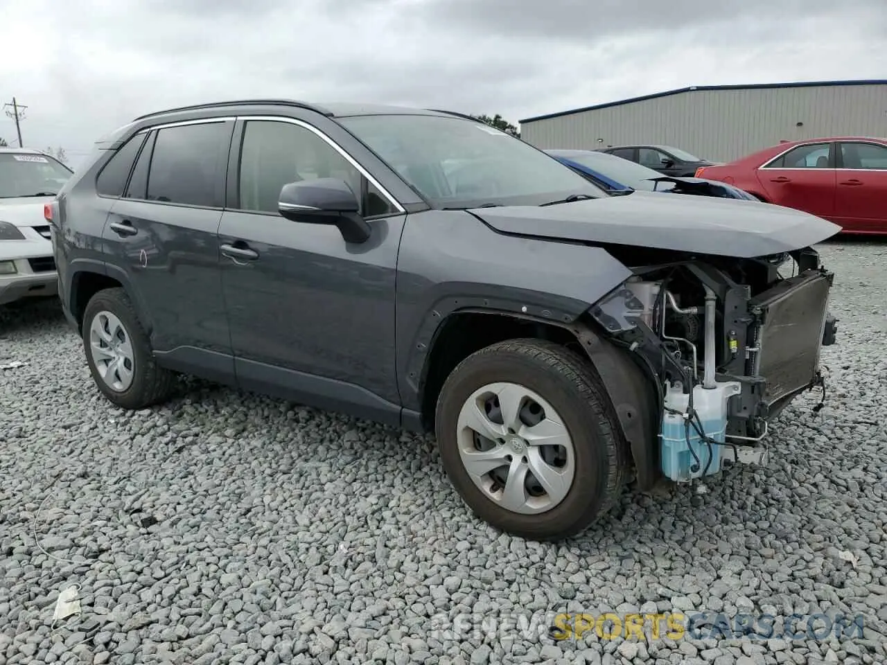 4 Photograph of a damaged car JTMK1RFVXLD052746 TOYOTA RAV4 2020