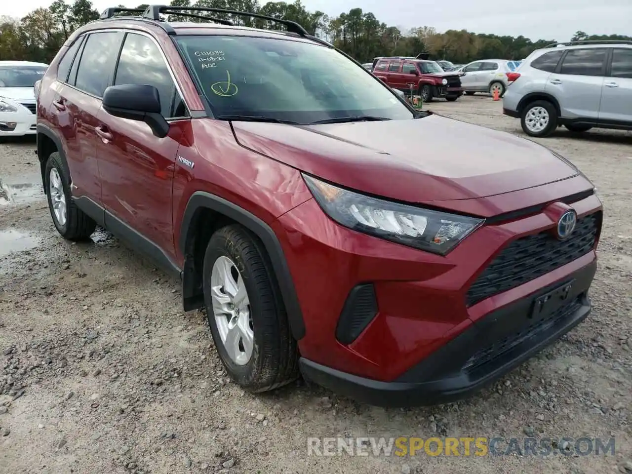 1 Photograph of a damaged car JTML6RFV6LD004327 TOYOTA RAV4 2020