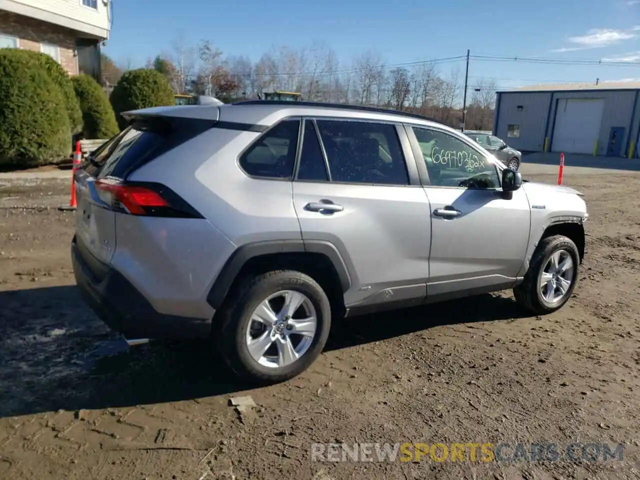 3 Photograph of a damaged car JTMLWRFV5LD546714 TOYOTA RAV4 2020