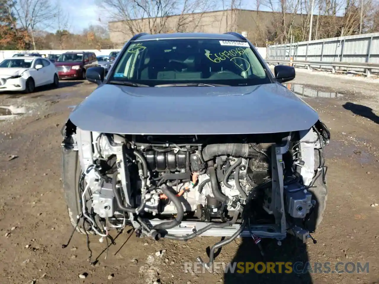 5 Photograph of a damaged car JTMLWRFV5LD546714 TOYOTA RAV4 2020