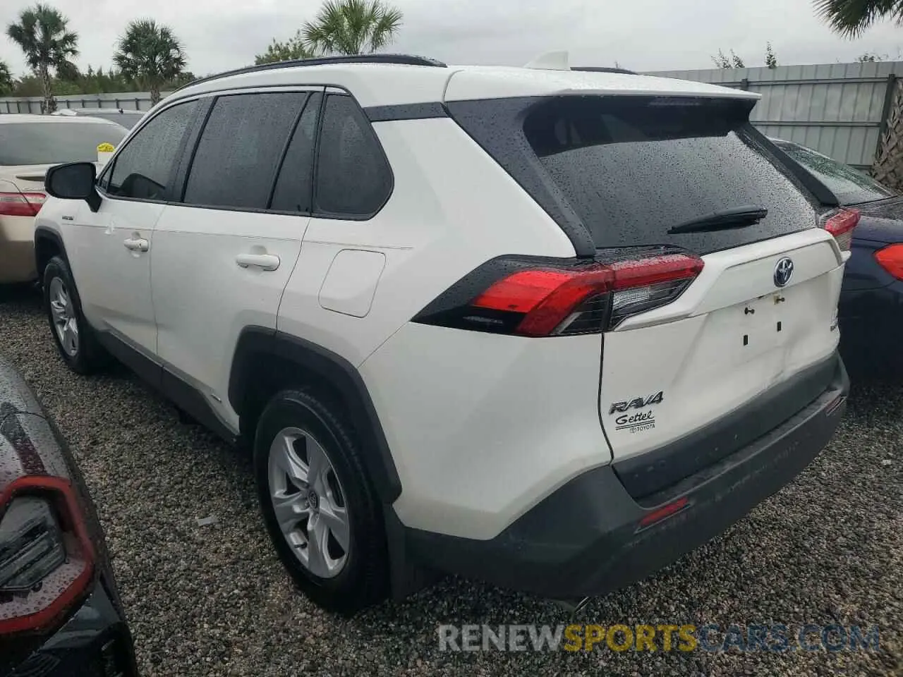 2 Photograph of a damaged car JTMLWRFV8LD068398 TOYOTA RAV4 2020