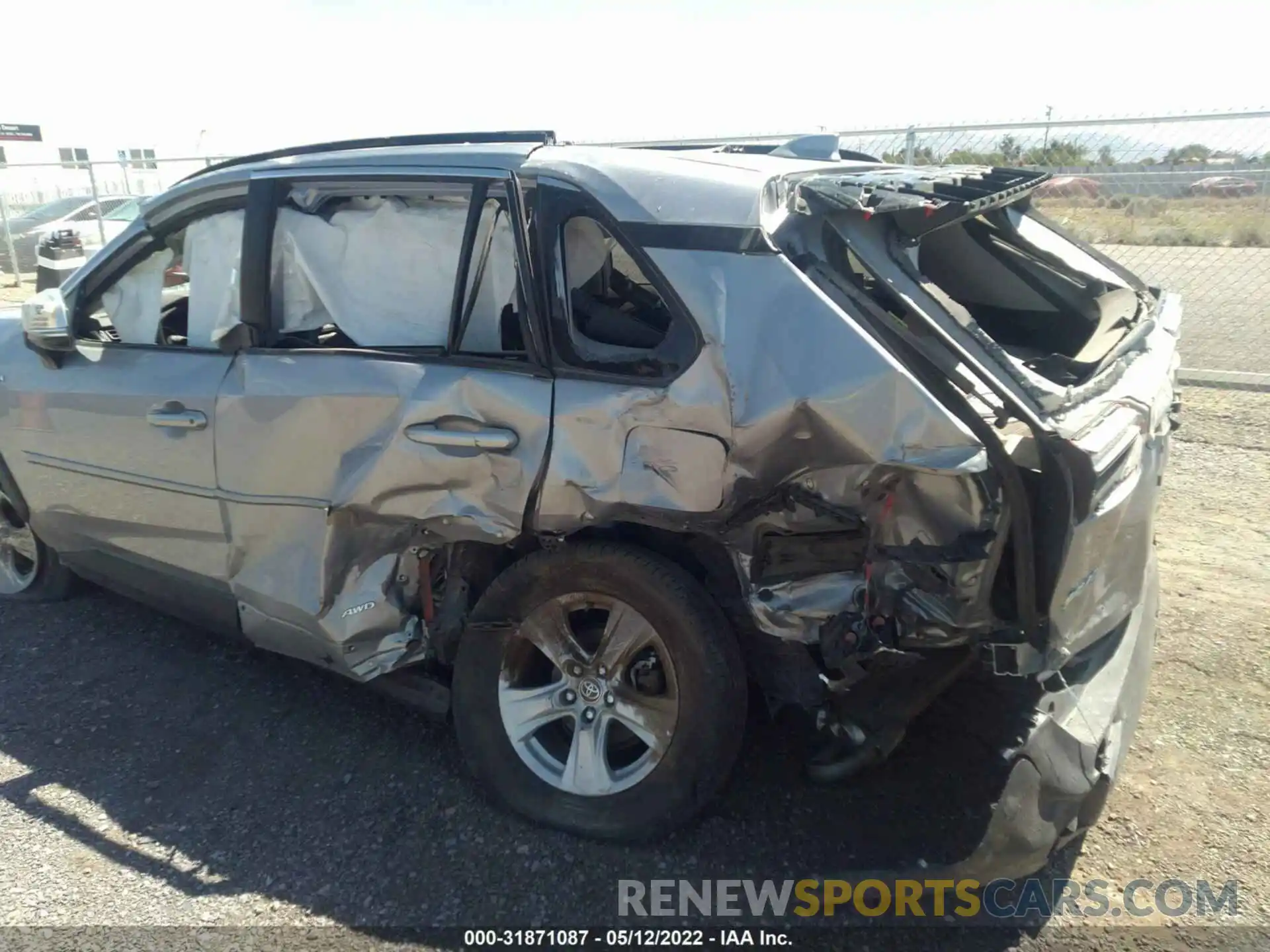 6 Photograph of a damaged car JTMM6RFV5LD002539 TOYOTA RAV4 2020