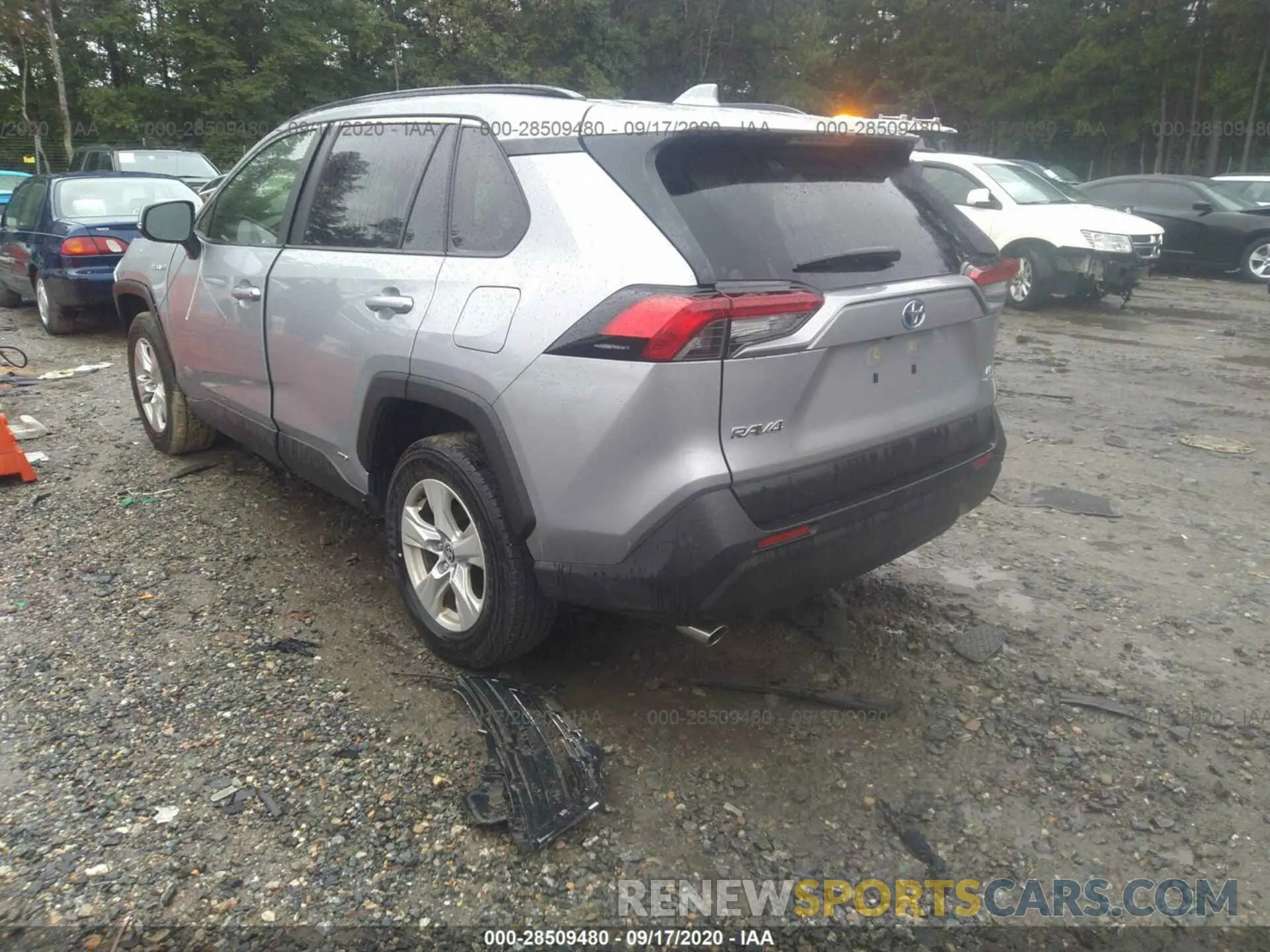 3 Photograph of a damaged car JTMMWRFV0LD048974 TOYOTA RAV4 2020