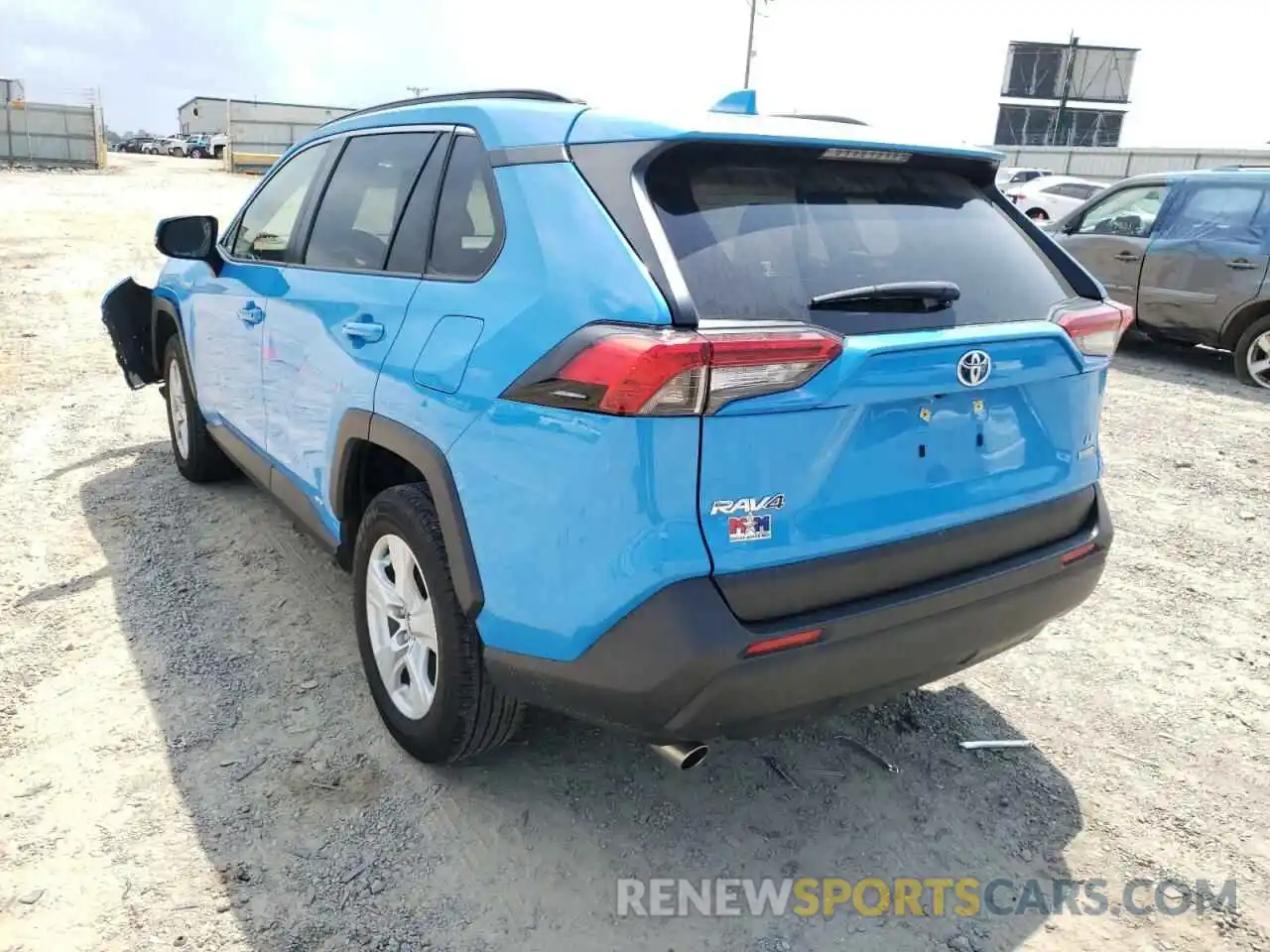 3 Photograph of a damaged car JTMMWRFV0LD068772 TOYOTA RAV4 2020