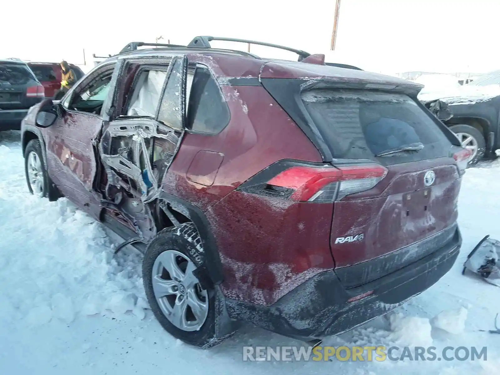 3 Photograph of a damaged car JTMMWRFV1LD064116 TOYOTA RAV4 2020