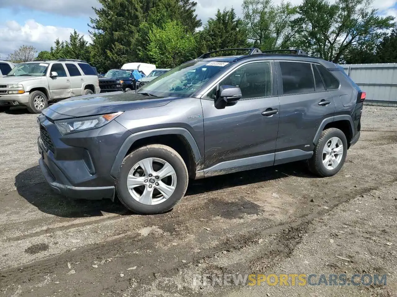 1 Photograph of a damaged car JTMMWRFV1LD070188 TOYOTA RAV4 2020