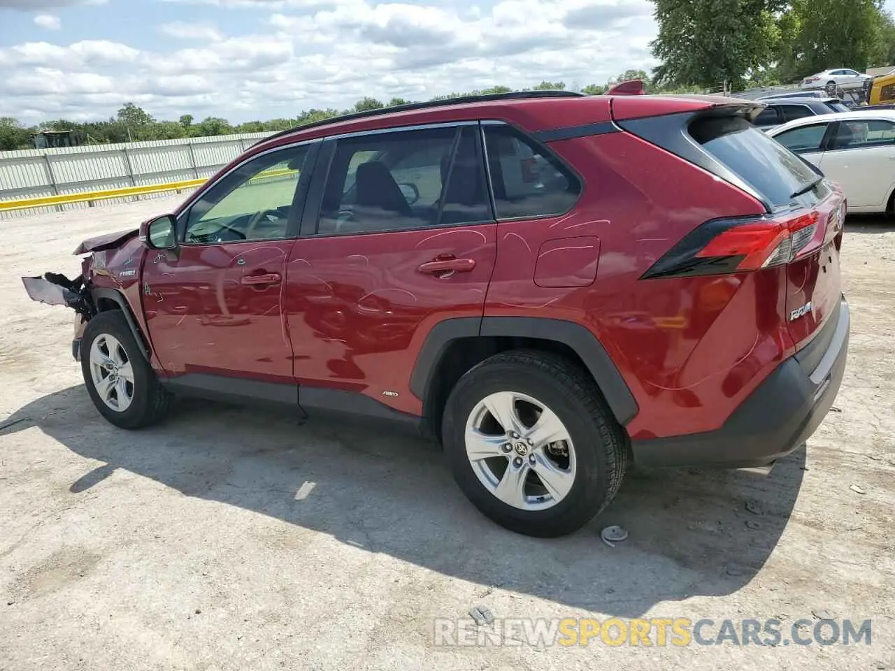 2 Photograph of a damaged car JTMMWRFV5LD045729 TOYOTA RAV4 2020