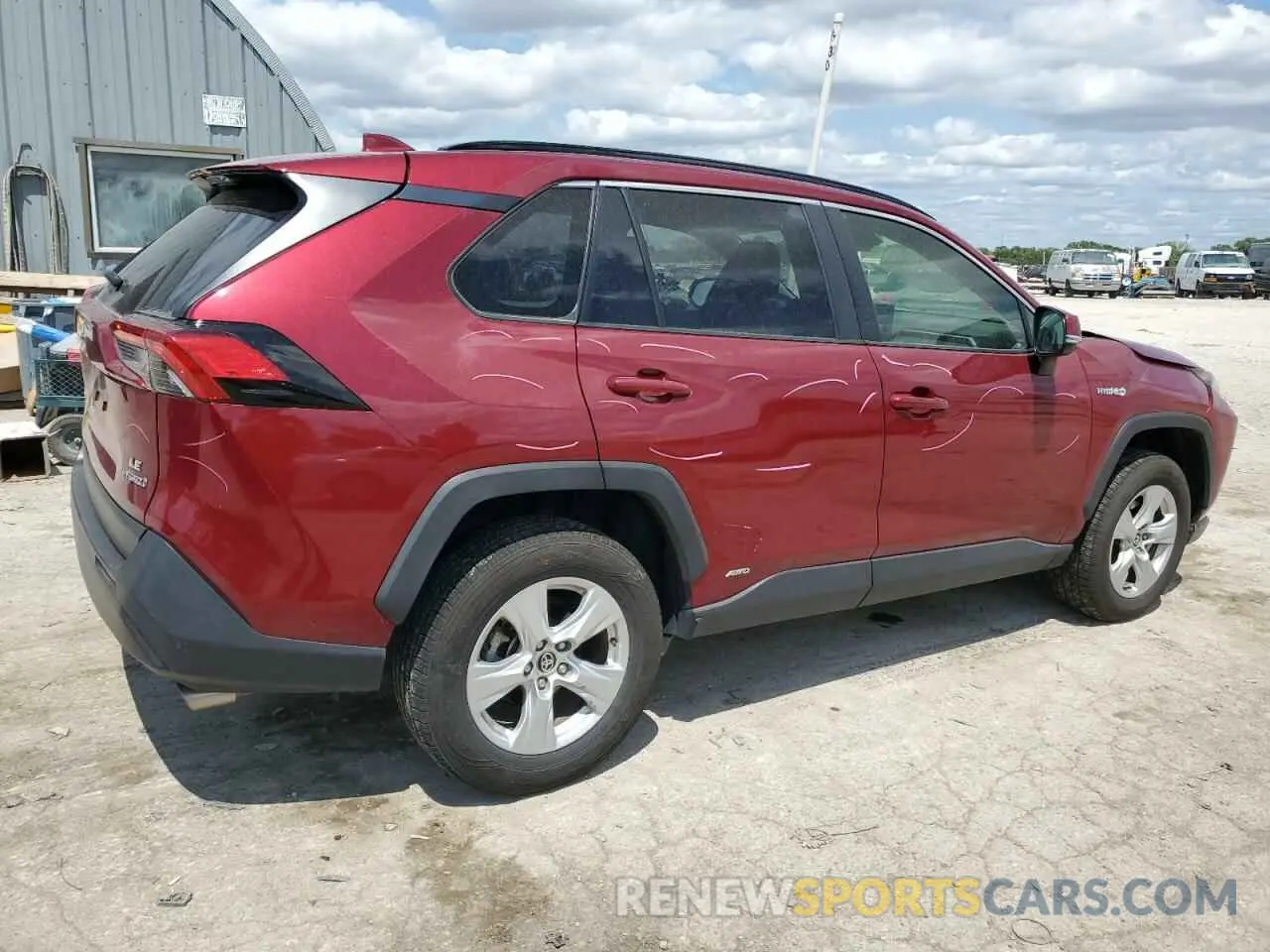 3 Photograph of a damaged car JTMMWRFV5LD045729 TOYOTA RAV4 2020