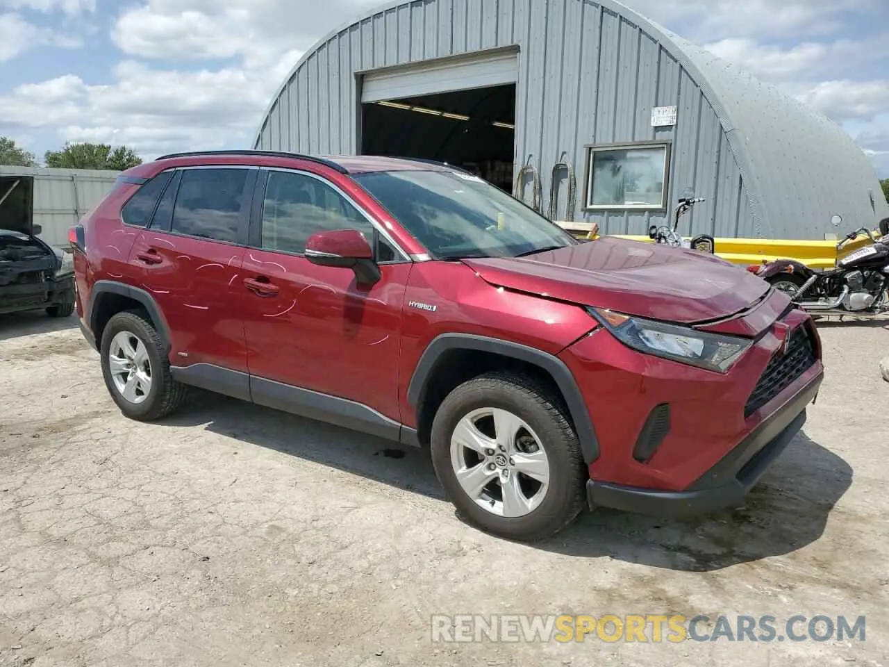 4 Photograph of a damaged car JTMMWRFV5LD045729 TOYOTA RAV4 2020