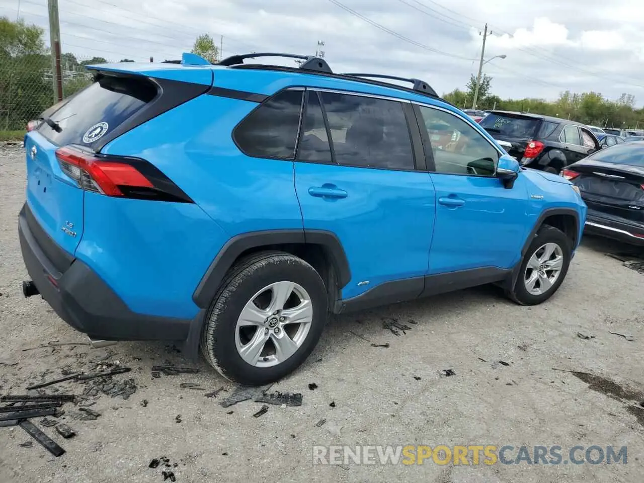 3 Photograph of a damaged car JTMMWRFV6LD054648 TOYOTA RAV4 2020