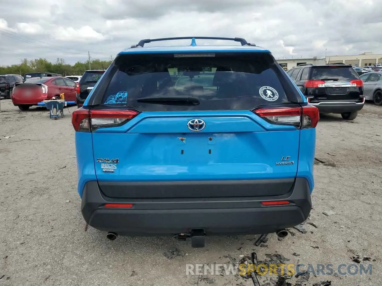 6 Photograph of a damaged car JTMMWRFV6LD054648 TOYOTA RAV4 2020