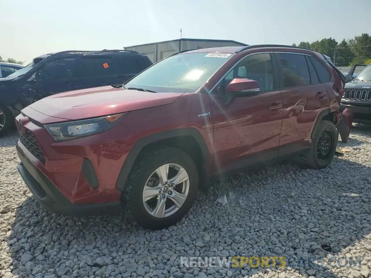1 Photograph of a damaged car JTMMWRFV7LD068820 TOYOTA RAV4 2020
