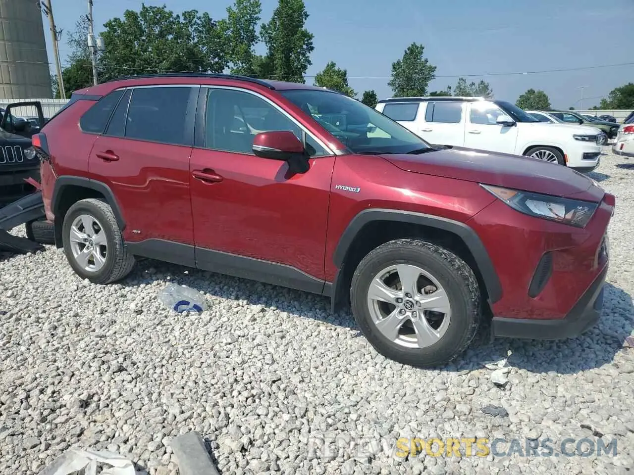 4 Photograph of a damaged car JTMMWRFV7LD068820 TOYOTA RAV4 2020