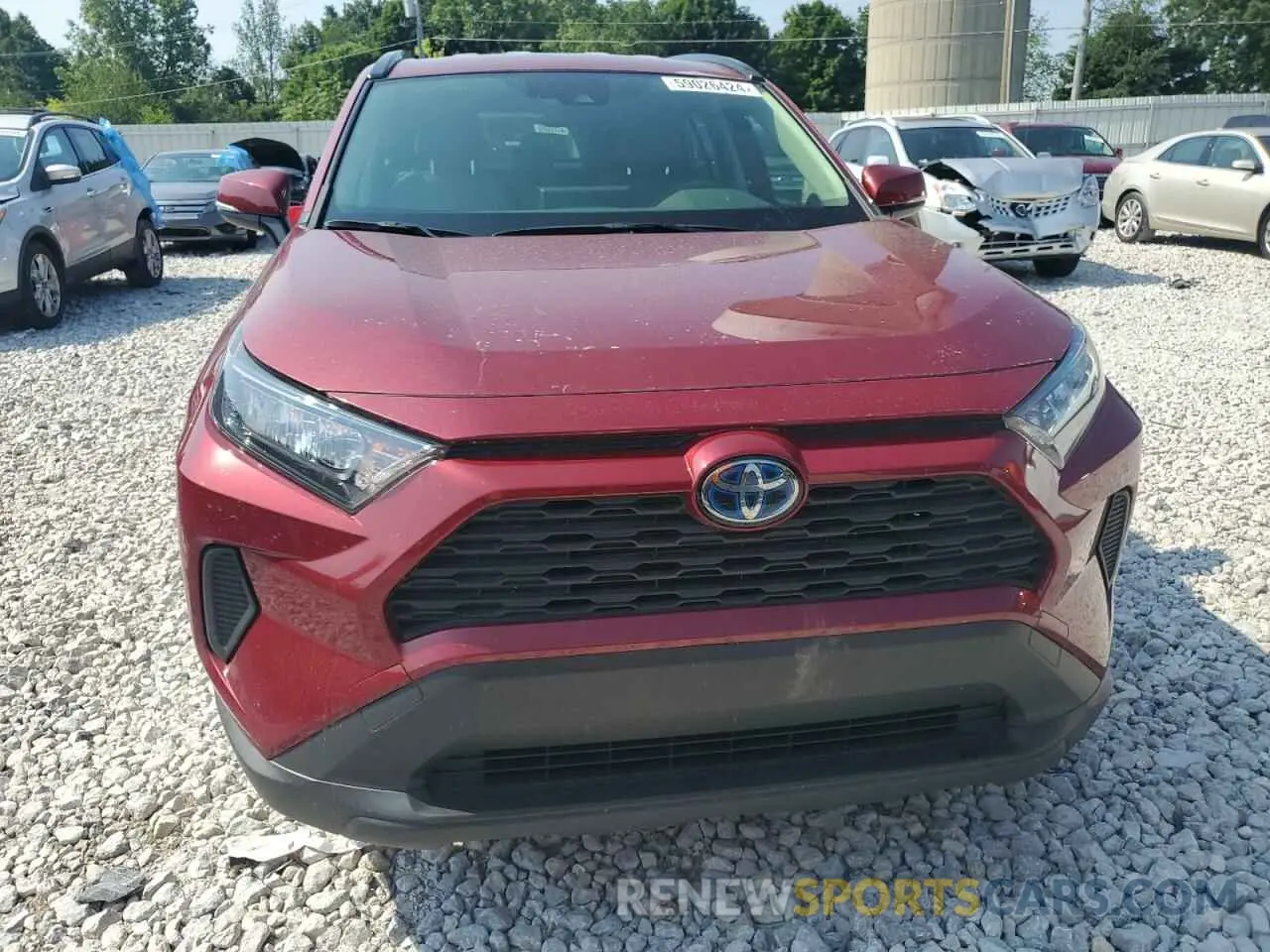5 Photograph of a damaged car JTMMWRFV7LD068820 TOYOTA RAV4 2020