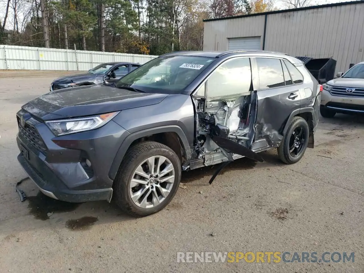 1 Photograph of a damaged car JTMN1RFV1LD053426 TOYOTA RAV4 2020