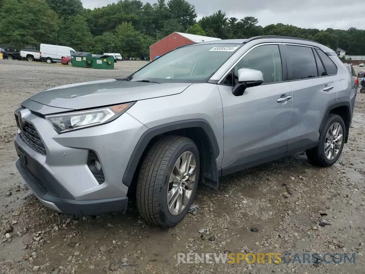 1 Photograph of a damaged car JTMN1RFV1LD062272 TOYOTA RAV4 2020